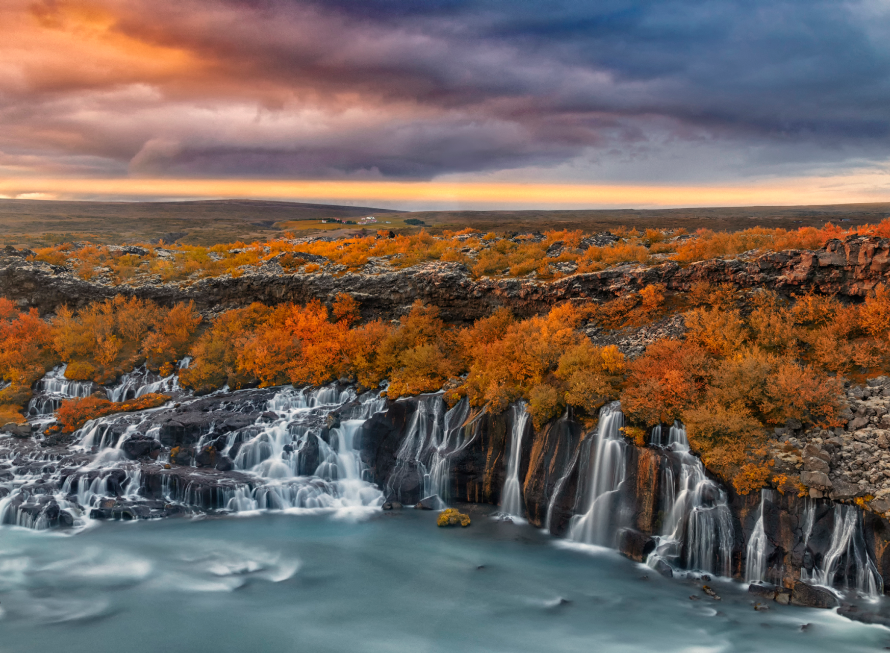 Hraunfossar